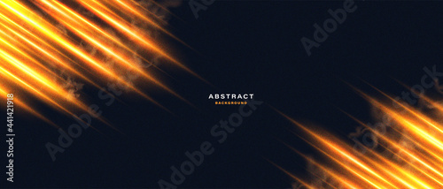 Abstract technology background with motion neon light effect.Vector illustration.	
