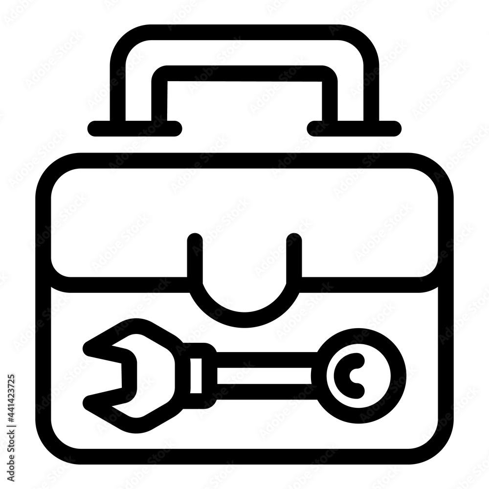Repair air conditioner box icon. Outline Repair air conditioner box vector icon for web design isolated on white background Repair air conditioner box icon. Outline Repair air conditioner box vector icon for web design isolated on white background