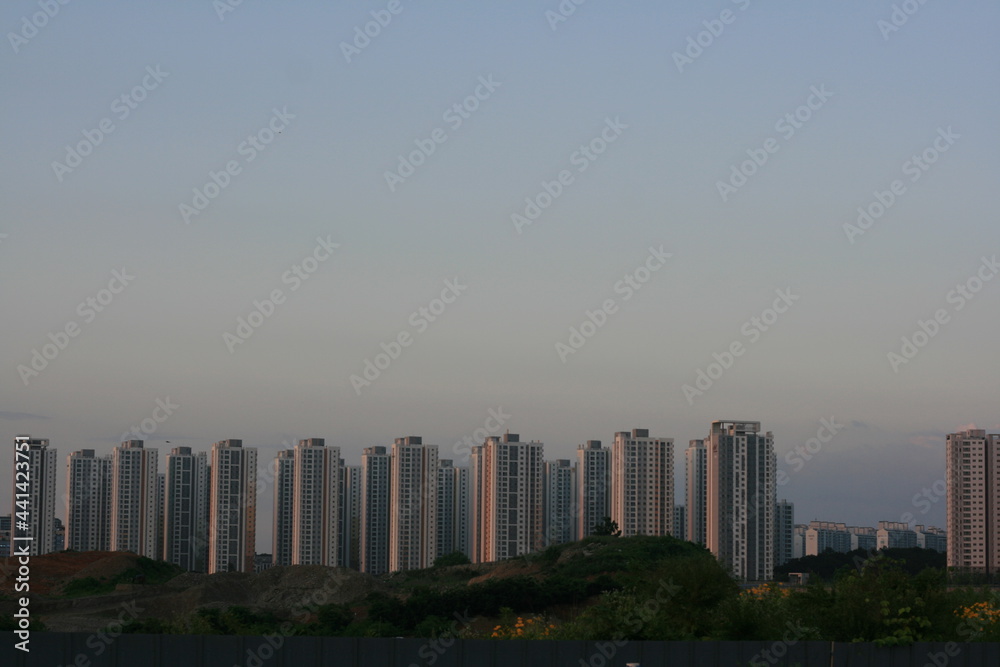Fototapeta premium korean house apartment