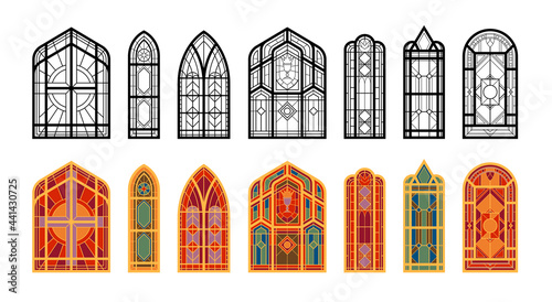 Church Windows Mosaic Set