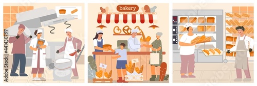 Bakery Illustration Flat