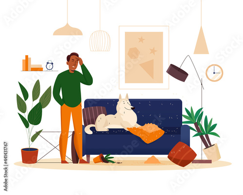 Naughty Dog Illustration