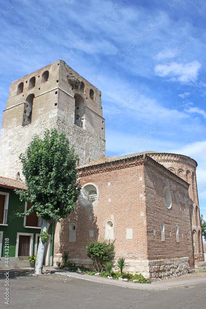 Church of Saint Andres in Olmedo, Spain	
