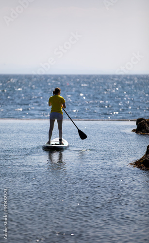 Carey paddle boarding 2