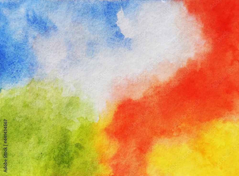 Abstract Watercolour Background on Textured Paper handmade high quality