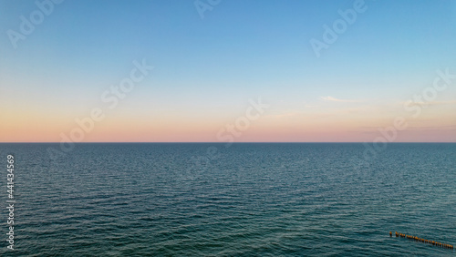 Baltic Sea - beautiful Polish coast.