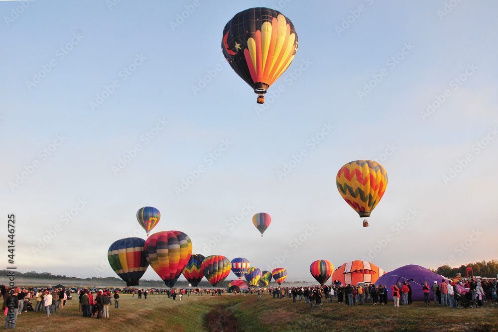 Fototapeta premium hot air balloons