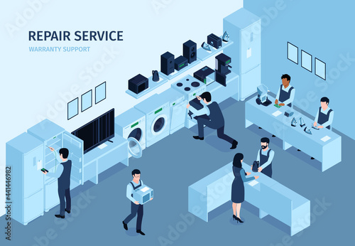 Repair Service Background