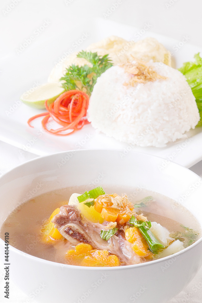 Sundanese beef rib soup Sundanese beef rib soup