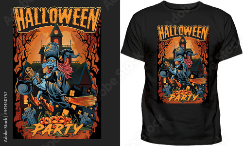 
Halloween T-shirt, Men's Tshirt, Unisex Tshirt, Full Moon, American Apparel Crew Neck, Screen Print, Halloween Costume, Halloween Gift