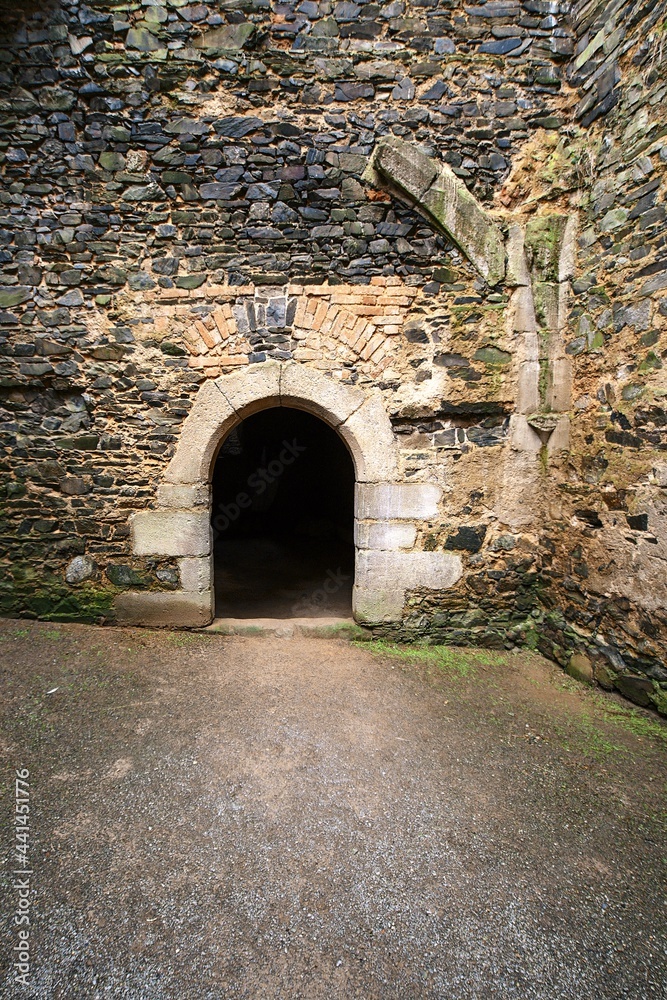 Entrance to the old castle.