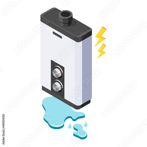 Leaking Boiler Icon