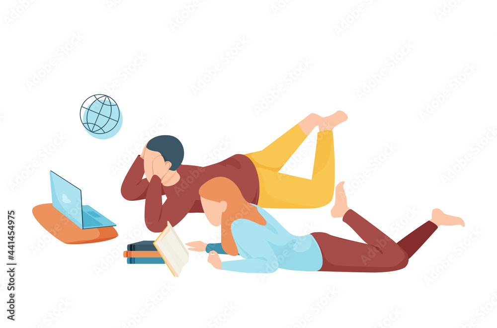 Students Flat Icon