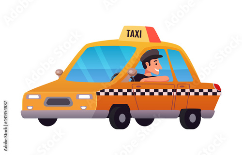 Taxi Flat Icon