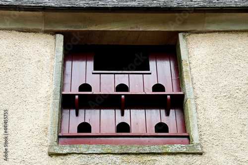 Dovecote in an Old Country House Building