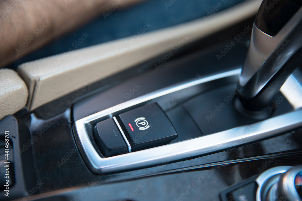 Obraz premium automatic transmission close up