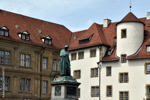 Schillerplatz im Zentrum von Stuttgart