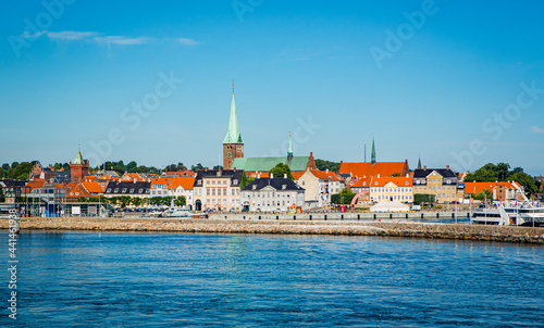 Foto View over Elsinore from Ferry 5