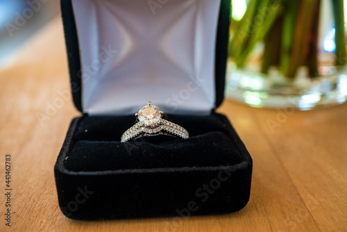 wedding ring in a box © Allison