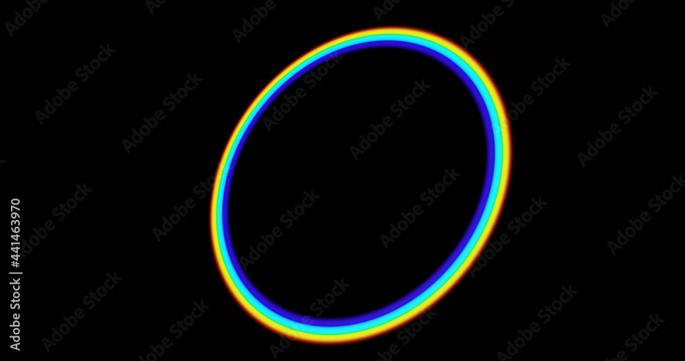 Rainbow picture. Rainbow 3d rendering. Circle rainbow. Rainbow ring. Black background. Rainbow picture. Rainbow 3d rendering. Circle rainbow. Rainbow ring. Black background.