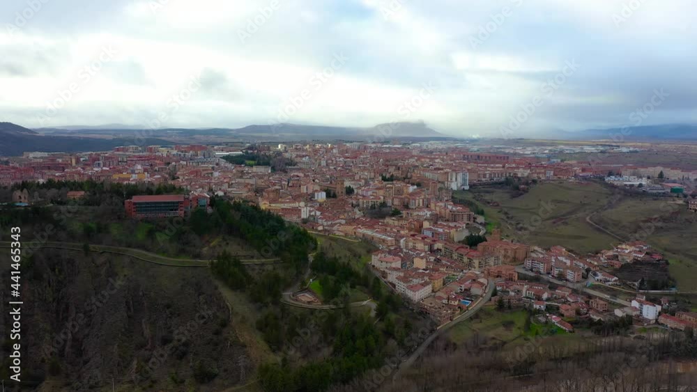 Aerial view of Soria Aerial view of Soria
