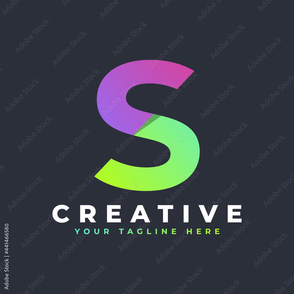 Creative Initial Letter S Logo. Green and Purple Geometric Shape. Usable for Business and Branding Logos. Flat Vector Logo Design Template Element. Creative Initial Letter S Logo. Green and Purple Geometric Shape. Usable for Business and Branding Logos. Flat Vector Logo Design Template Element.