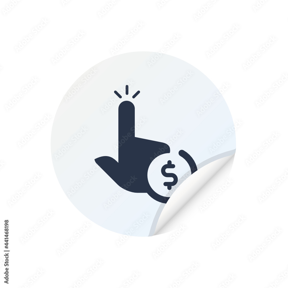 Fototapeta premium Advertisement PPC - Sticker
