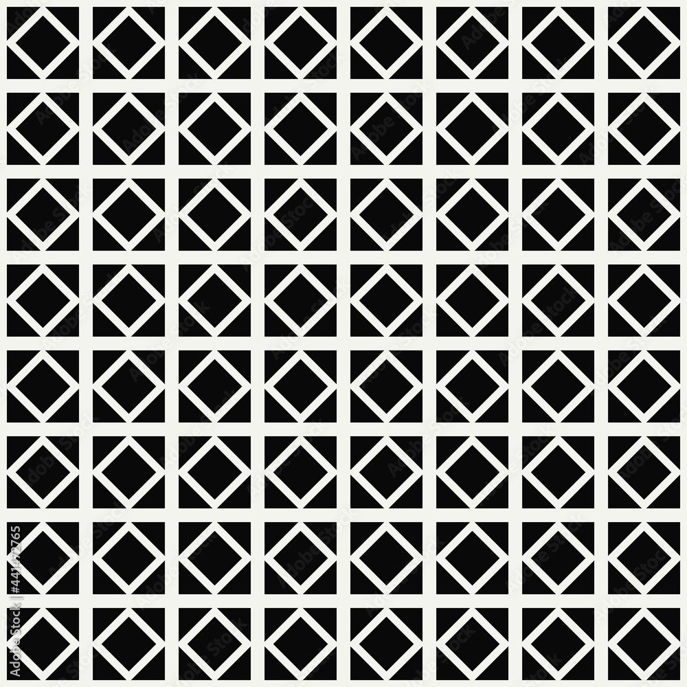 White rhombuses and black background. Vector. White rhombuses and black background. Vector.
