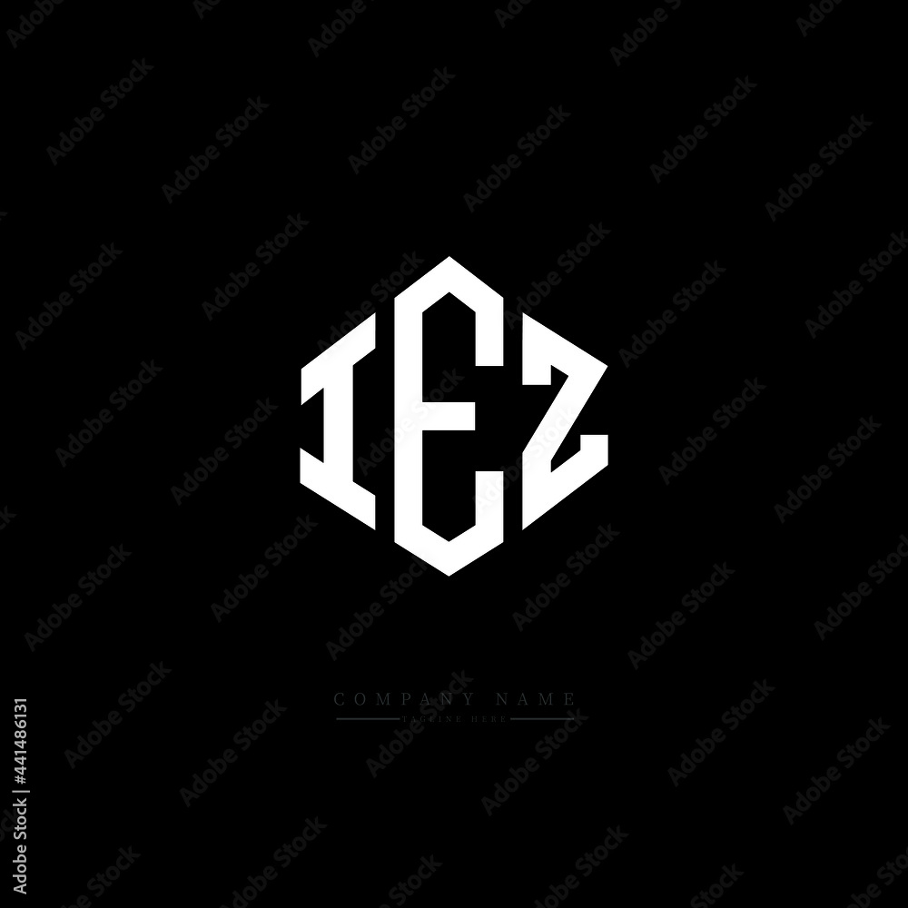 IEZ letter logo design with polygon shape. IEZ polygon logo monogram. IEZ cube logo design. IEZ hexagon vector logo template white and black colors. IEZ monogram. IEZ business and real estate logo. IEZ letter logo design with polygon shape. IEZ polygon logo monogram. IEZ cube logo design. IEZ hexagon vector logo template white and black colors. IEZ monogram. IEZ business and real estate logo.