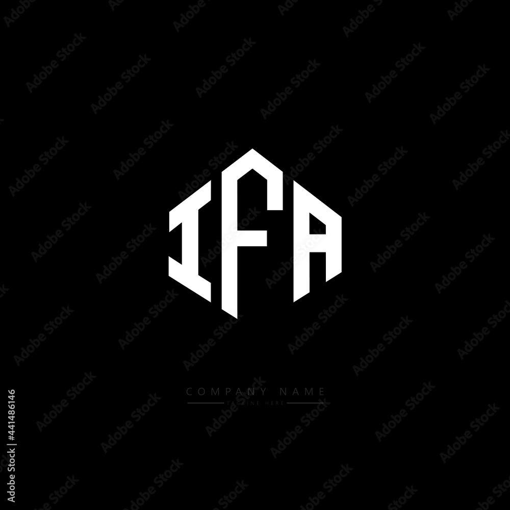 IFA letter logo design with polygon shape. IFA polygon logo monogram. IFA cube logo design. IFA hexagon vector logo template white and black colors. IFA monogram. IFA business and real estate logo. IFA letter logo design with polygon shape. IFA polygon logo monogram. IFA cube logo design. IFA hexagon vector logo template white and black colors. IFA monogram. IFA business and real estate logo.