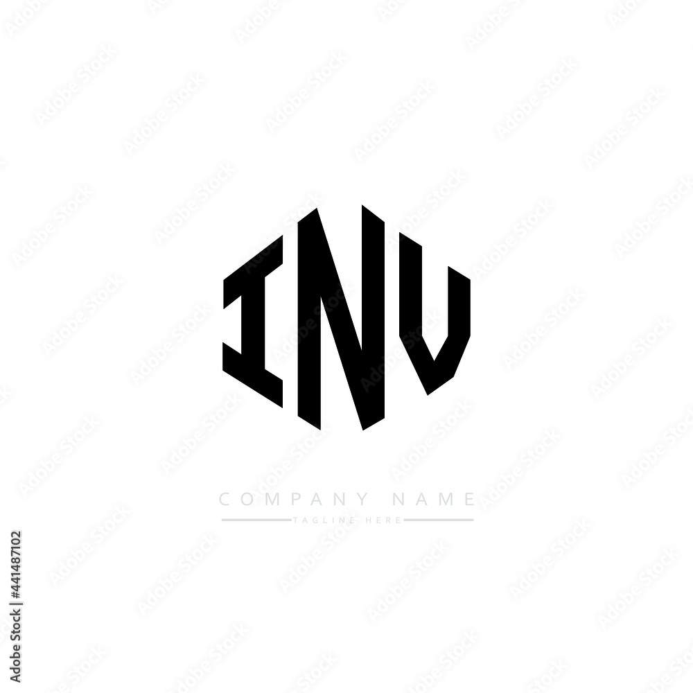 INV letter logo design with polygon shape. INV polygon logo monogram. INV cube logo design. INV hexagon vector logo template white and black colors. INV monogram. INV business and real estate logo. INV letter logo design with polygon shape. INV polygon logo monogram. INV cube logo design. INV hexagon vector logo template white and black colors. INV monogram. INV business and real estate logo.