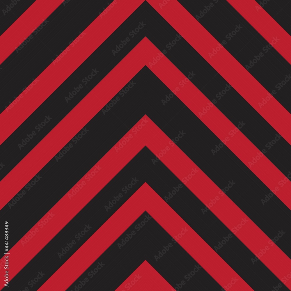 Red Chevron Diagonal Stripes seamless pattern background