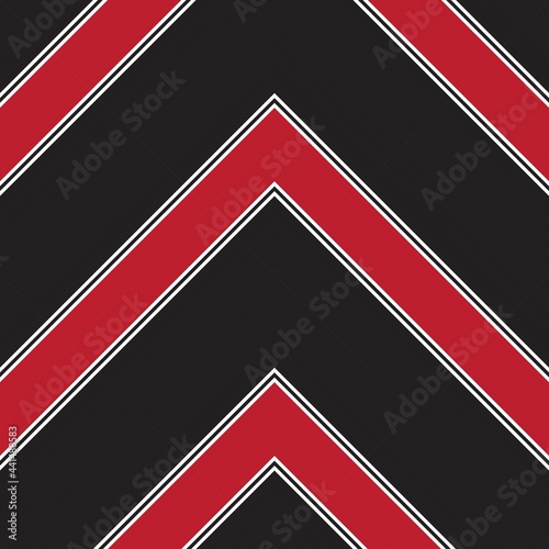 Red Chevron Diagonal Stripes seamless pattern background