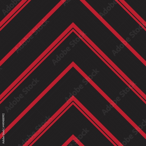 Red Chevron Diagonal Stripes seamless pattern background