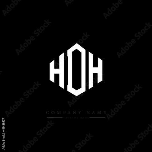 Free Download HDH letter logo design with polygon shape. HDH polygon logo monogram. HDH cube logo design. HDH hexagon vector logo template white and black colors. HDH monogram. HDH business and real estate logo.  - GFXLoad