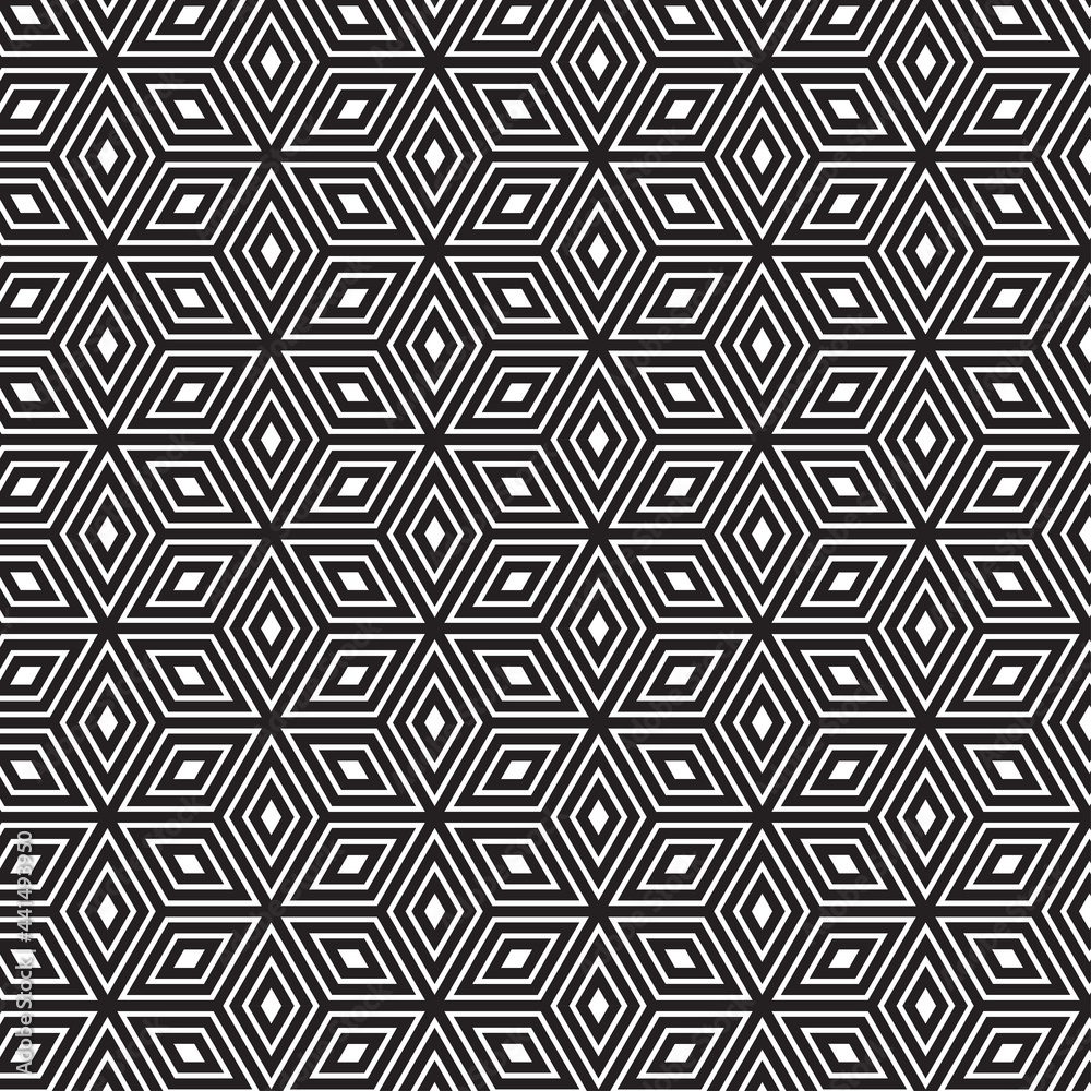 Modern Geometric pattern grid texture vector image