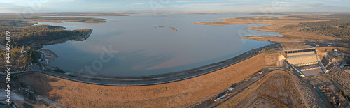  Lake Maraboon and Fairbairn dam in central Queensland, Australia. photo