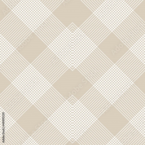 Brown Chevron Plaid Tartan textured Pattern Design