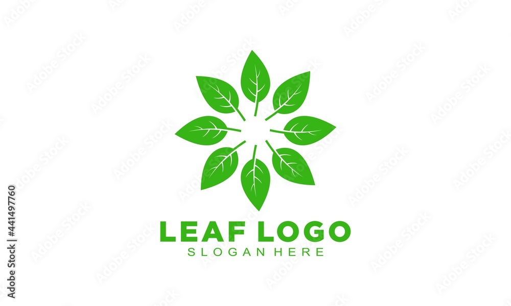 Leaf group vector logo