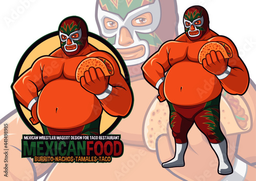 Mexican Food Mascot Design