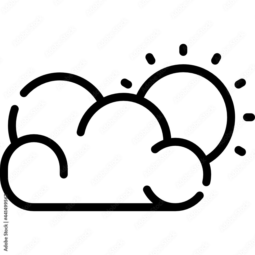 weather line icon