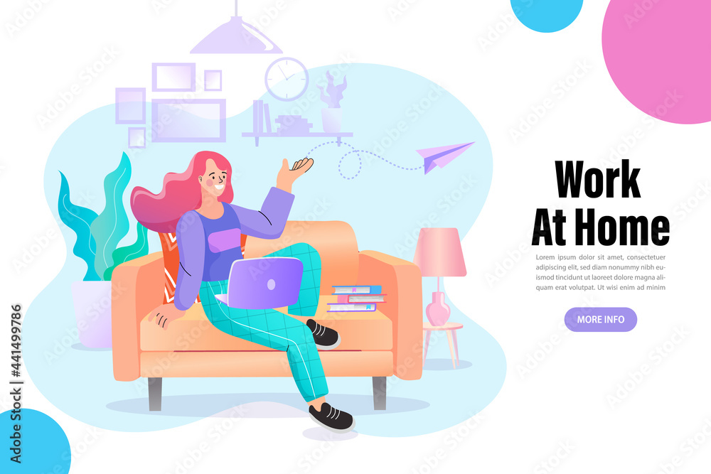 Woman getting money from the computer. business concept illustration. Earning money in the internet, freelance, business online. working from home, teaching and learning online, Remote work. Woman getting money from the computer. business concept illustration. Earning money in the internet, freelance, business online. working from home, teaching and learning online, Remote work.