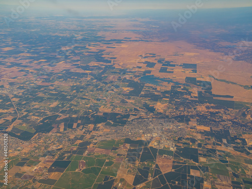 Aerial view of the Oakdale city photo