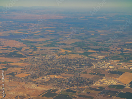 Aerial view of the Tracy area