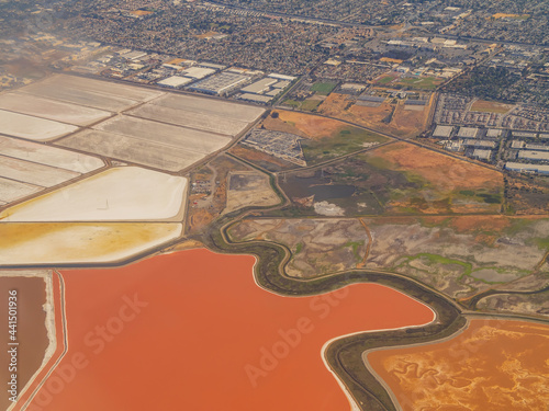 Aerial view of the Don Edwards San Francisco Bay National Wildlife Refuge photo