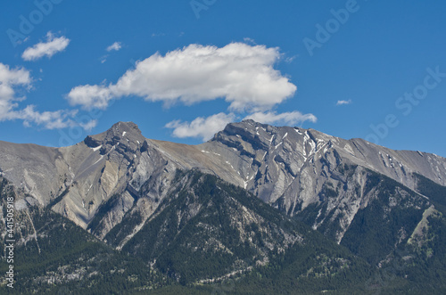 Wallpaper Mural Some Clouds over the Mountains Torontodigital.ca