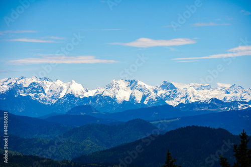 mountain panorama view
