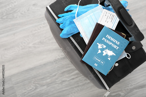 Immune passport, ticket and...