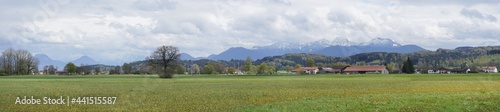 Schönes Bruckmühl: Unser Alpenblick