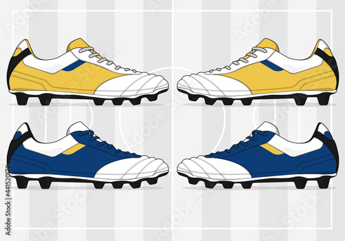 football jersey uniform shoes template set kit